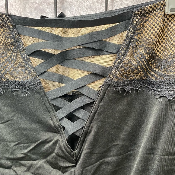 NWT Cacique mid waist cheeky black panty - Picture 4 of 6